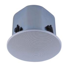 F-2852CEN, Wide Dispersion Ceiling Speaker, 60W 2-way, with Back Can, EN54-24