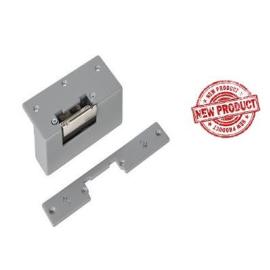 Fail secure Electric Release 12vac/dc in silver suitable for Wood or Metal doors and includes an override SNIP FOR PERMENANT RELEASE
Rim 100h x 32w x 25d & Mortise 160h x 32w x 25d
