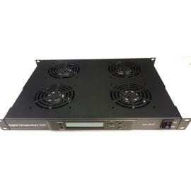 FANR4800T, All-Rack 4 Way Digital Thermostatic Controlled Roof Mount Fan 800mm Deep