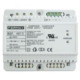 FERMAX, 4813, P.S.U. DIN6 100-240VAC/12VDC-2A