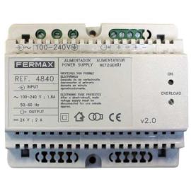 FERMAX, 4840, P.S.U. DIN-6 100-240VAC/24VDC-2A