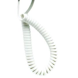 FERMAX, 9586, CURLED CABLE WHITE COLOR