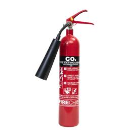 Firechief, (100-1680), Firechief CTX 2kg CO2 Extinguisher - Steel (CXC2S)