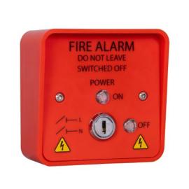 FIREIS01, Fire Isolation Switch. Latching On/Off operation