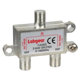 FJU402, Bi-Directional DC Pass 2-Way F-Type Splitter with 4dB Loss - Indoor