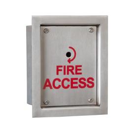 FMS-FLUSH, A stainless steel Fireman's Switch in a Flush housing