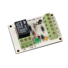 FRM-100, Fire Relay that connects to the output of a Power Supply