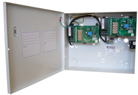 G13810BM-8-C, 12V d.c. Switch Mode PSU (13.8V) 10Amp to load + 0.5A battery charging. 8 Fused Outputs