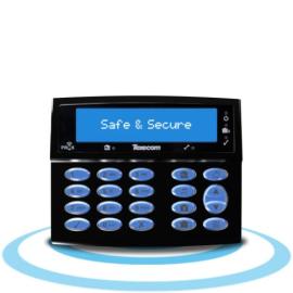 GCE-0006, KEYPAD LCD Premier Elite LCDLP-W Midnight