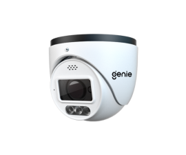 Genie, CADIP4NEBVAF, 4MP H.265 IP Full Colour Eyeball Camera 2.8-12mm Auto-Focus Active Deterrent / Audio / Alarms / SD Card Slot - NDAA Compliant