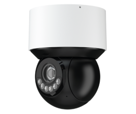 Genie, CADIP4NPTZ4P, 4MP H.265 IP Full Colour 355 degree PTZ 4x Optical 2.8-12mm IR+White Light Active Deterrent / Audio / Alarms / SD Card Slot  - NDAA