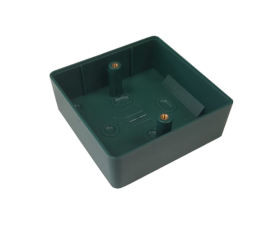 Genie, GBB-86, Green Polycarbonate Back Box for RCP-2PL 86x86mm Surface Mount