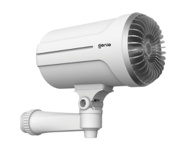 Genie, GSFG1, Security Fog Generator Bullet Style - 100m3-150m3 Coverage Area - 8 Seconds Effective Time for full dispersal