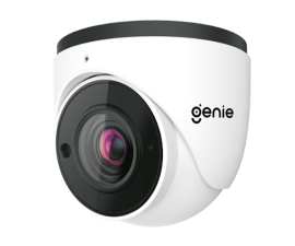 Genie, PWIPN2EBV, 2MP H.265 IP IR Eyeball Camera 2.8-12mm Lens NDAA Compliant White 