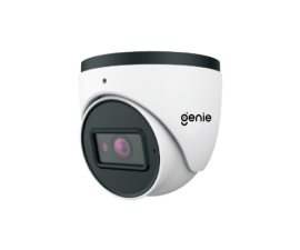 Genie, WIPX8NEBVAF, 8MP AI IP TDN IR Eyeball Camera with 2.8-12mm Auto Focus Lens and Facial Recognition 20-30m IR 12v NDAA Compliant