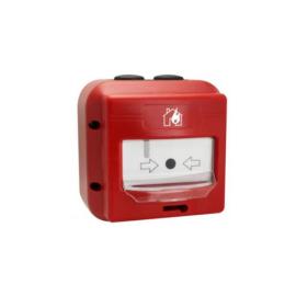 GFE, (GFE-MCPE-AI-IP67), GFE Addressable Manual Call Point c/w Isolator, IP67 incl. Cover