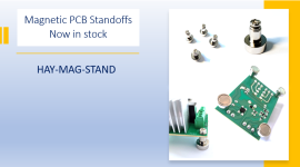 HAY-MAG-STAND , Magnetic Standoffs for use with M3 PCB holes - Pack of 20