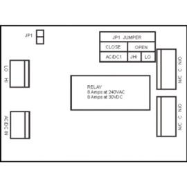 HAY-MPRACDC-8A, AC DC UNIVERSAL RELAY 9-30VAC /DC 10.5 - 36V DC UPTO 8A
