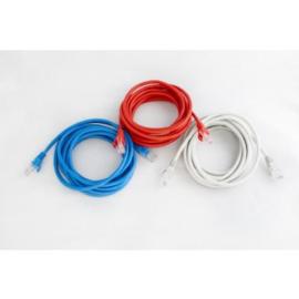 HAY-RJ45BL0.5MCAT5, BLUE CAT5e 0.5m RJ45 Patch Lead x 5 pack