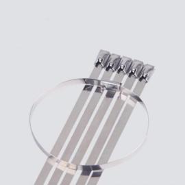 HAY-SS350, 350mm x 4.6mm Stainless Steel Cable Ties 100 pk