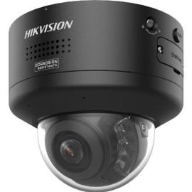 Hikvision (DS-2CD2787G3-LIPTRZS2UY/SL(2812)OSTDBLK) 8 MP Smart Hybrid Light with ColorVu Motorized PTRZ Varifocal Dome Network Camera - Black