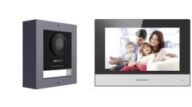 Hikvision DS-KIS602(C) IP Video Intercom Kit for Villa or House - TF Card