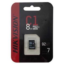 HS-TF-C1(STD)/8G/ZAZ01X00/OD, C1 Series Micro SD (TF) Card - 8G