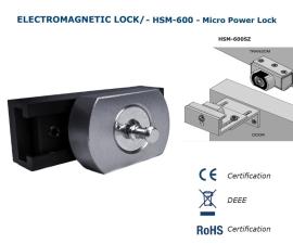 HSM-600SZ, Single high security maglock with Z bracket 680kg