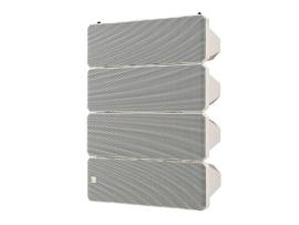 HX-7W, Compact Array Speaker, 250W (8?), 8 x LF & 4 x HF Drivers, White