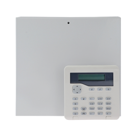 i-on10-K, A ten zone wired panel supplied with a keypad. PD6662:2017 Grade 2.  Non expandable