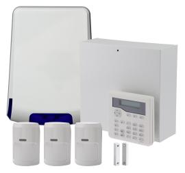 i-on10-KIT-00, i-on10-K wired kit including 3x PIR, 1x door contact, 1x external sounder