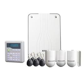 i-on40H-KIT-WKP, i-on40H radio kit containing 3x PET PIR, 1x door contact, 5x prox tags, 1x wired keypad