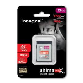 INCFE128G1700/1600/S800, ULTIMAPRO X2 CFEXPRESS CINEMATIC MEMORY CARD TYPE B 2.0