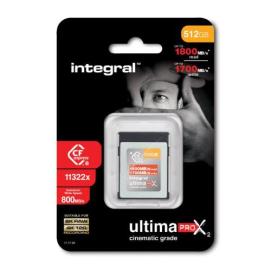 INCFE512G1800/1700/S800, ULTIMAPRO X2 CFEXPRESS CINEMATIC MEMORY CARD TYPE B 2.0