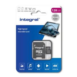 INMSDX128G-100V30, 128GB HIGH SPEED MICROSDHC/XC V30 UHS-I U3