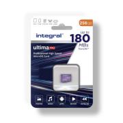 INMSDX256G-180/150V30, 256GB MICRO SD CARD MICROSDXC UHS-1 U3 CL10 V30 A2 UP TO 180MBS READ 150MBS WRITE INTEGRAL gallery thumbnail