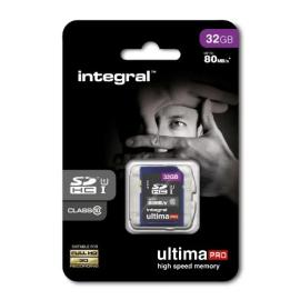 INSDH32G10-80U1, 32GB ULTIMAPRO SDHC/XC 80MB UHS-I U1