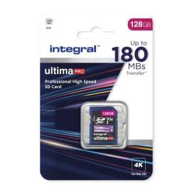 INSDX128G-180V30V2, 128GB HIGH SPEED 180MB/S SDHC/XC V30 UHS-I U3