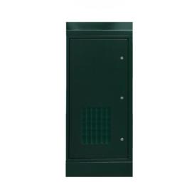 IP-18U6545-LVR-GRN, 18U x 650W x 450D Outdoor Cabinet RAL6005 (With Louvers)