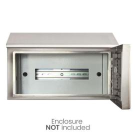 IP-DB12, Din Rail Kit 12 Pole to suit 300H x 400W x 200D Enclosure