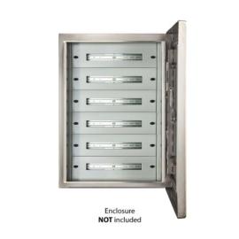 IP-DB144, Din Rail Kit 144 Pole to suit 1000H x 600W x 200D Enclosure