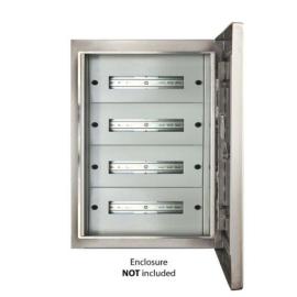 IP-DB96, Din Rail Kit 96 Pole to suit 800H x 600W x 200D Enclosure