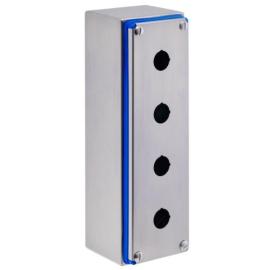 IP-HPB4, 304 Stainless Steel Pushbutton Enclosure 4 Hole IP69K