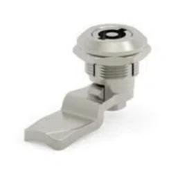 IP-L001, Chrome Quarter Turn 5mm Double Bit Lock for Electrical Enclosures