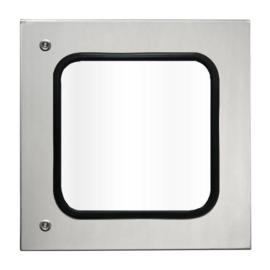 IP-SS8080WINDOOR, 316 Stainless Steel Transparent Door 800H x 800W IP66