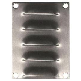 IP-SSLV10075, 316 Stainless Steel Louvre Vent 100H x 75W