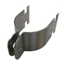 IP-SSPMC114, 316 Stainless Steel Pole Mount Bracket Clamp Set to suit 114mm OD Pole