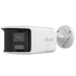 IPC-B460HAD-LUF/SL(2.8mm), 6 MP Dual Lens Stitched Wide Angle Smart Hybrid Light Fixed Bullet Network Camera