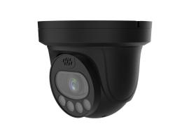 IR-V-C8T-200ZB, IR Video Pro 8MP Smart Guard VF Flateye Turret Camera, 50m IR, 40m LED, IP66, 3.6-11mm, Black
