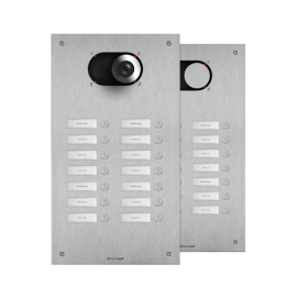 IX0214, SWITCH FRONT PLATE WITH 14 BUTTONS - 2 COLUMNS